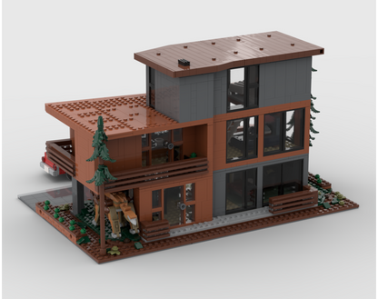 Modular Display For Set 21354 - Twilight The Cullen House