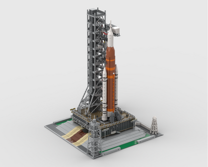 Modular NASA Artemis Space Launch System - Display For Set 10341