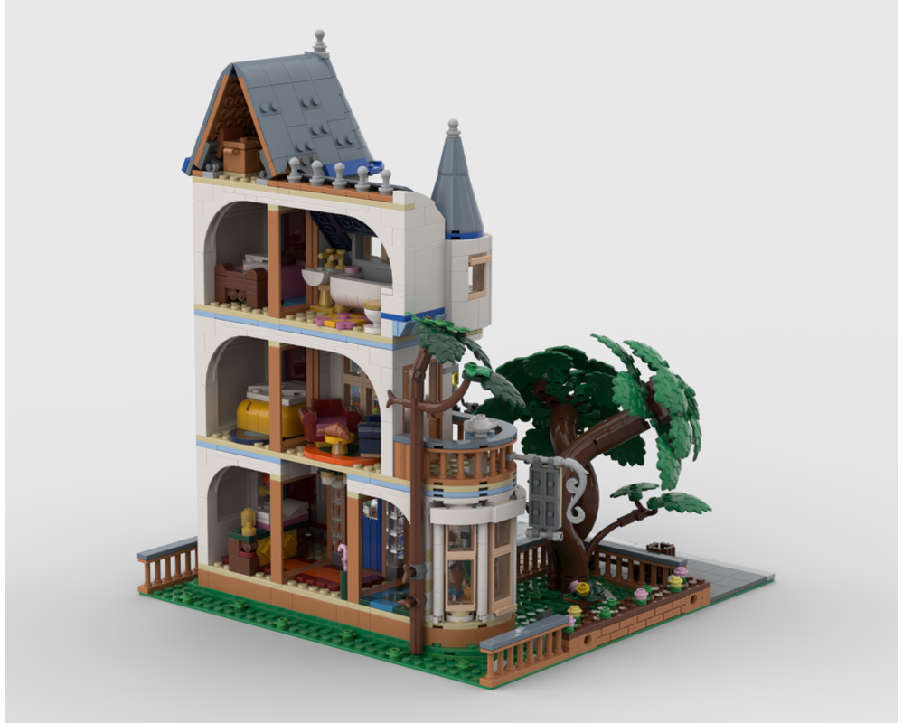 Modular Display For Set 42638 Castle Bed And Breakfast