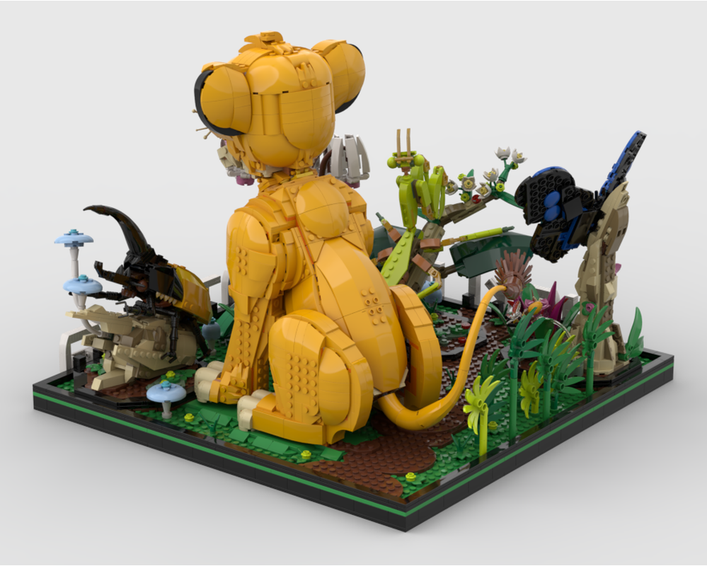 Hakuna Matata - Display For Set 43247 + 21342