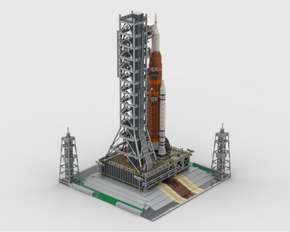 Modular NASA Artemis Space Launch System - Display For Set 10341