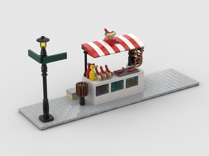 Modular Corner Hot Dog Stand | Turn Every Modular Model Into A Corner