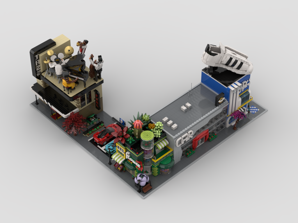 Modular Moc Modular Display PACK | Build From 5 MOCs – MOCBoxing®