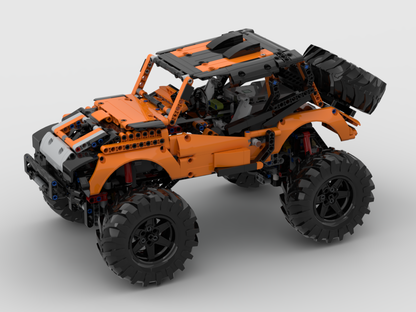 42126 + 42099 Alternative Design 4X4 Off Road Jeep With RC (Control+)