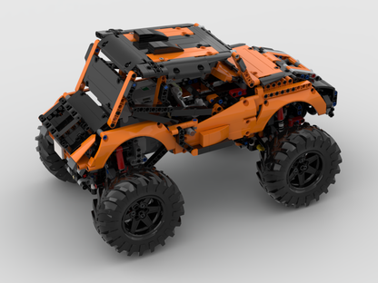 42126 + 42099 Alternative Design 4X4 Off Road Jeep With RC (Control+)