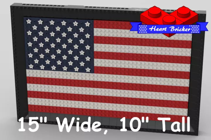 American Flag Wall Display