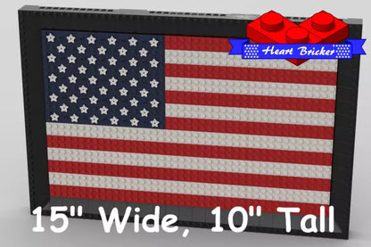 American Flag Wall Display