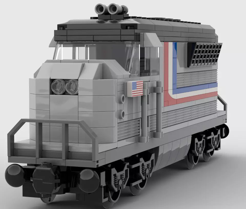 EMD Commuter Train Locomotive