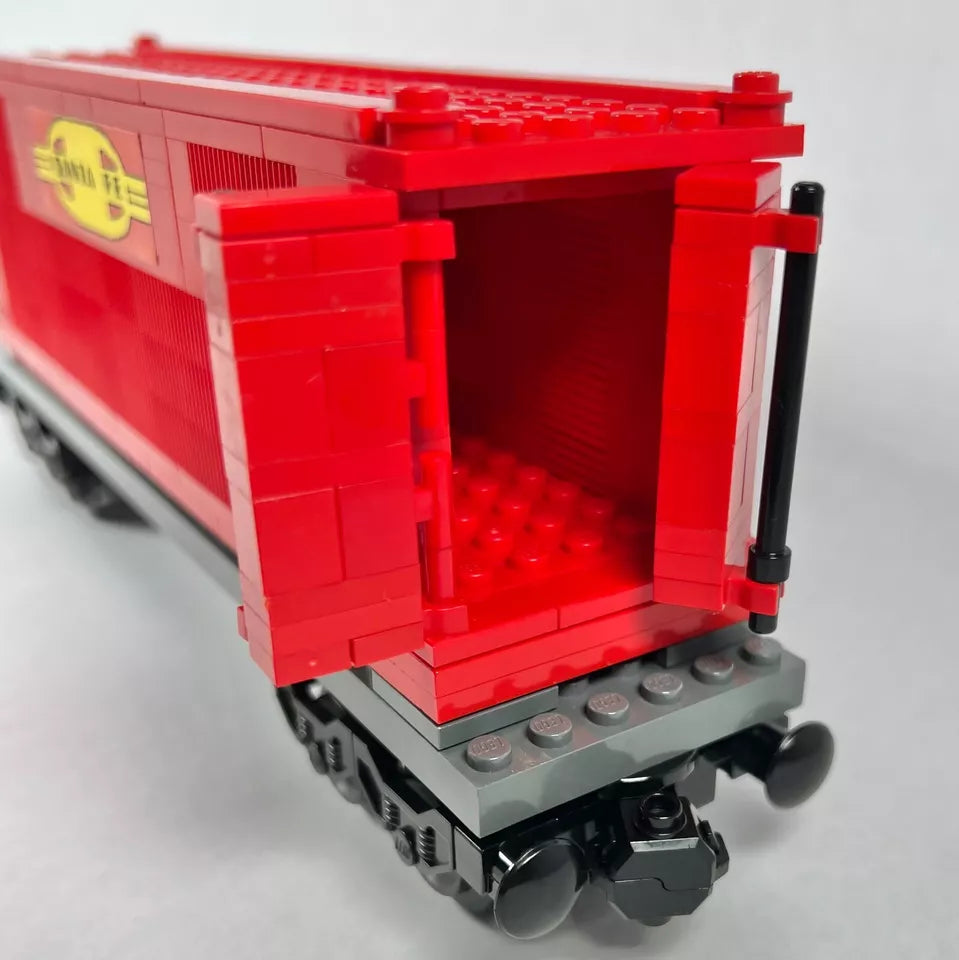 Container Train Lego LEGO Train Custom Container Wagon MOC – Genuine Pieces – MOCBoxing®