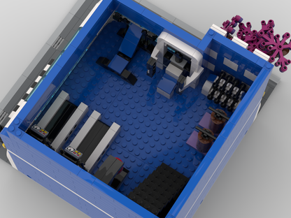 Modular Sport Store - Display For Set 10282