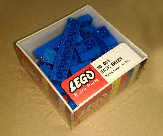49 assorted basic bricks - Blue