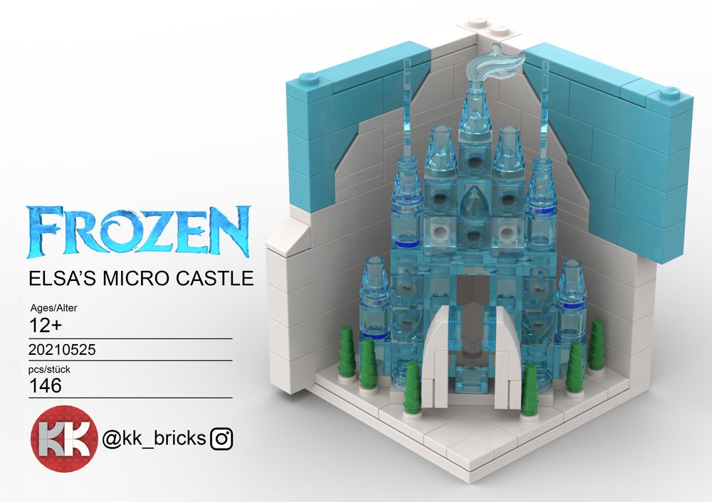 MOC-83434-1: Elsa's Castle Habitat