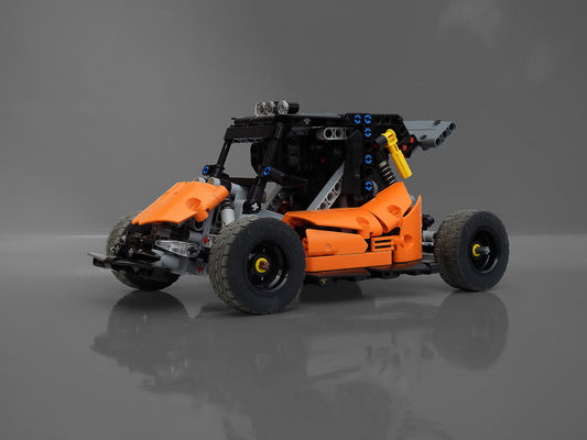 MOC-40021-1: Fast RC Cross Kart Powered By BuWizz