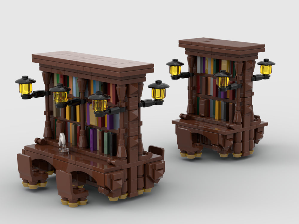 MOC-98862-1: Harry Potter Library Bookcases