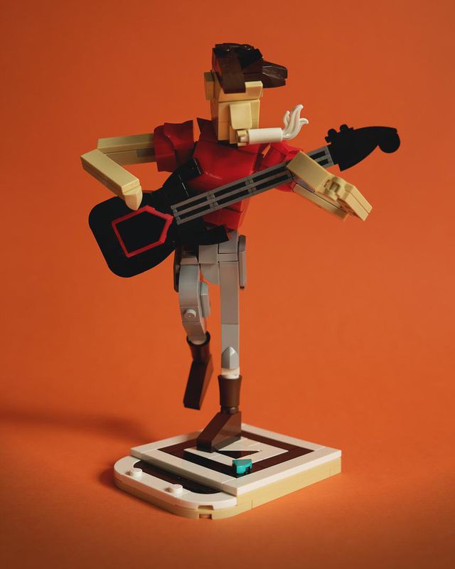 LEGO Lead Guitarist