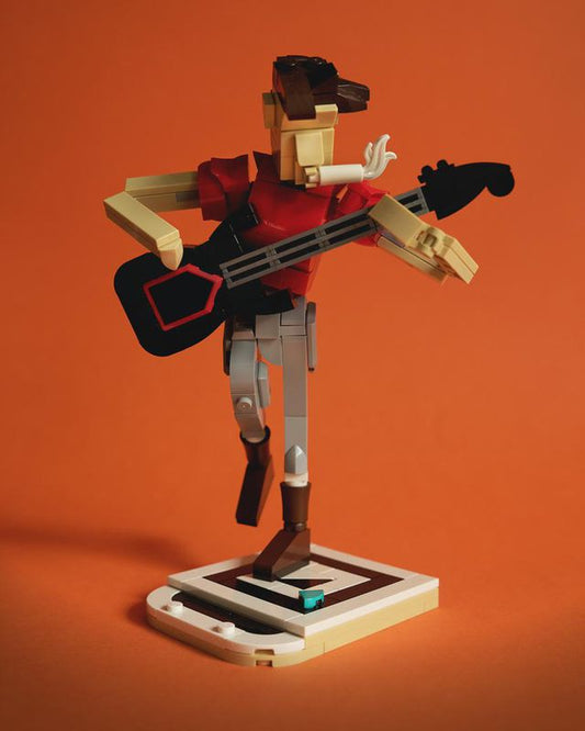 MOC-150397-1: LEGO Lead Guitarist