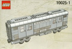 Santa Fe Cars - Set I (mail or baggage car)