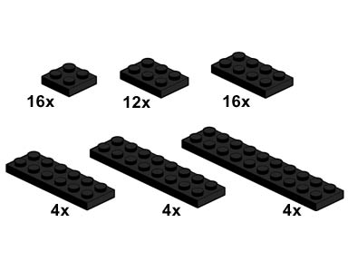 Black Plates 2 x n