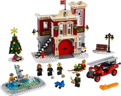 Winter Village Fire Station