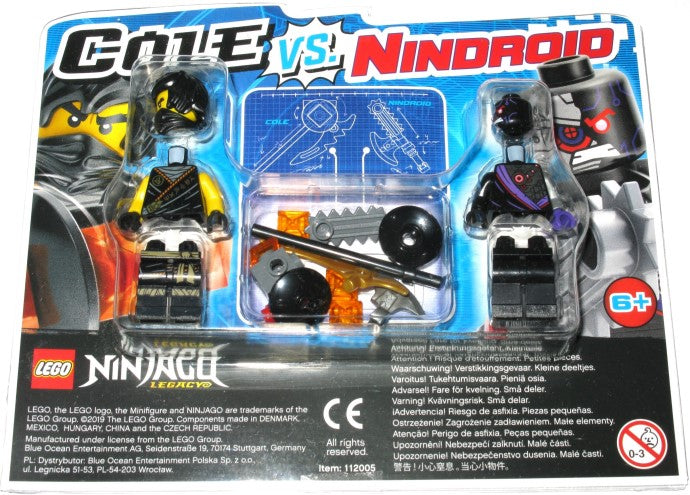 Cole vs. Nindroid blister pack
