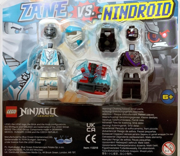 Zane vs. Nindroid blister pack