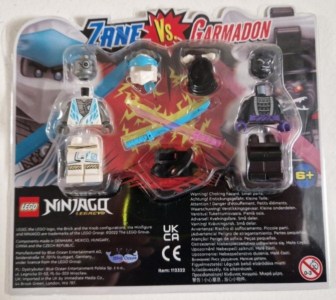 Zane vs. Garmadon blister pack
