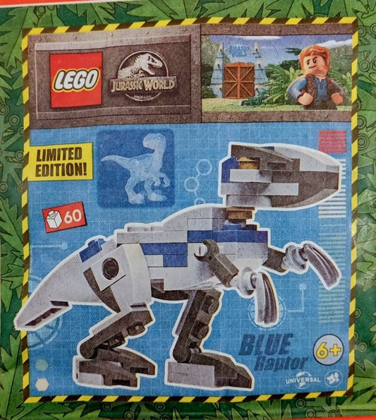 Blue Raptor paper bag