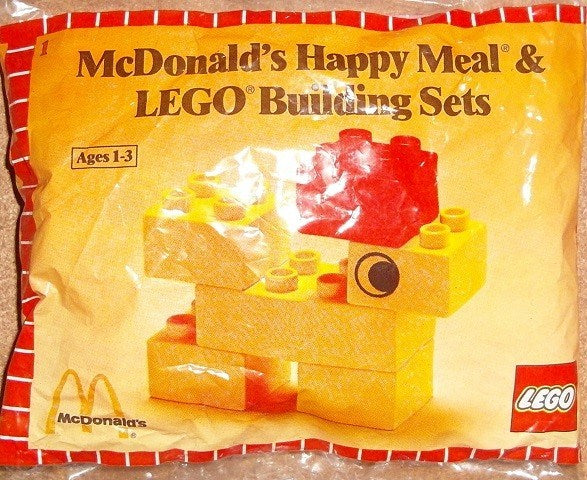 McDonald's Happy Meal & Duplo Building Sets polybag