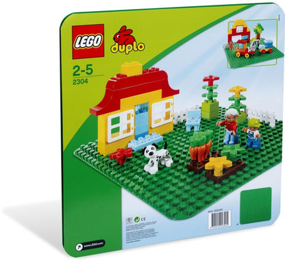 Large Green Building Plate