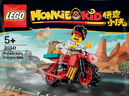Monkie Kid's Delivery Bike polybag