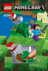 Steve and Creeper Set polybag