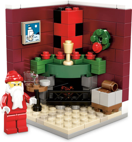 Fire Place Scene (Limited Edition 2011 Holiday Set (2 of 2))