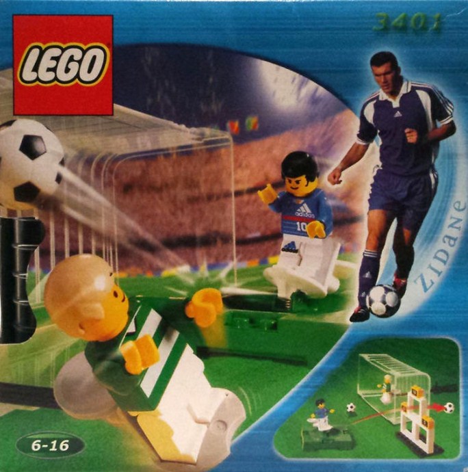 Shoot 'n' Score - with ZIDANE / Adidas Minifigure