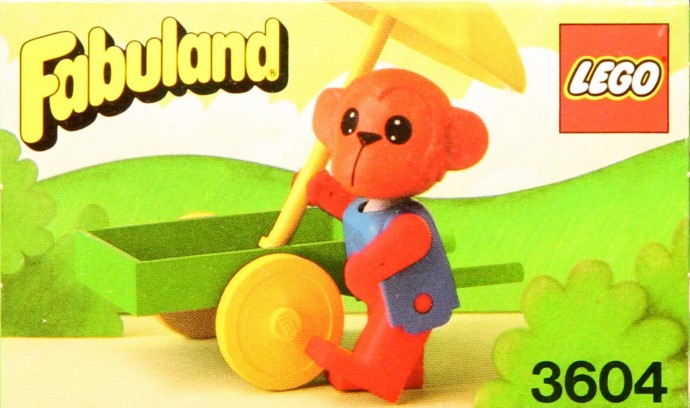 Marc Monkey and Wheelbarrow