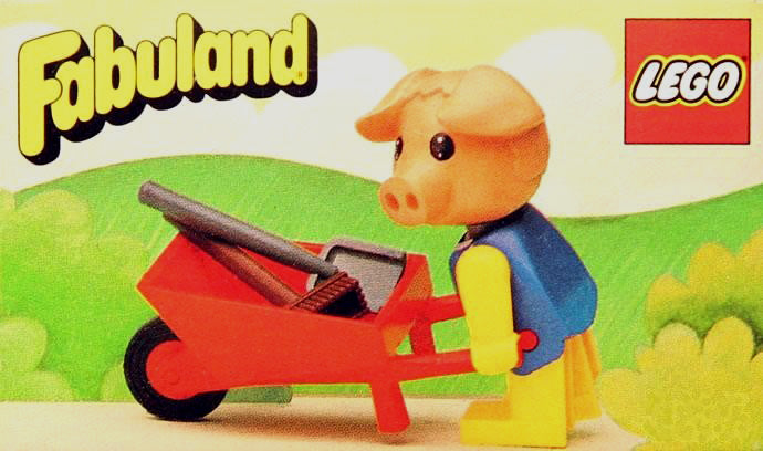 Percy Pig's Wheelbarrow