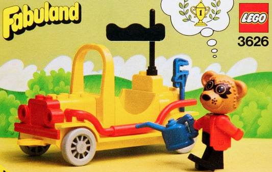 Roger Raccoon's Sports Car