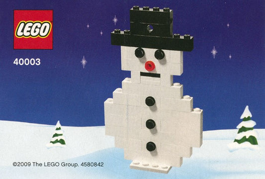 Snowman polybag