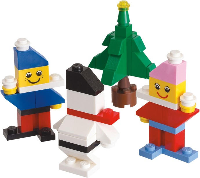 Snowman Building Set polybag