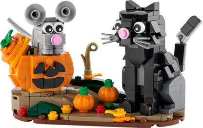 Halloween Cat & Mouse