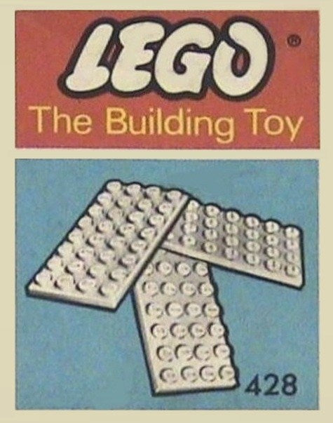 5 Plates 4 x 8 (The Building Toy)