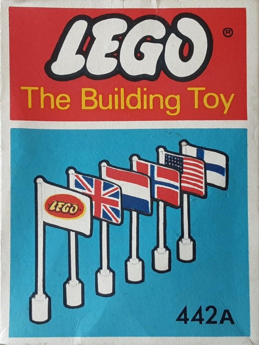 6 International Flags (The Building Toy)