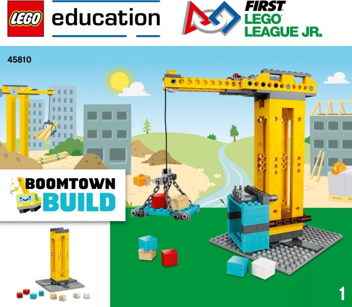 FIRST LEGO League (FLL) Jr Challenge 2019 - Boomtown Build Inspire Set