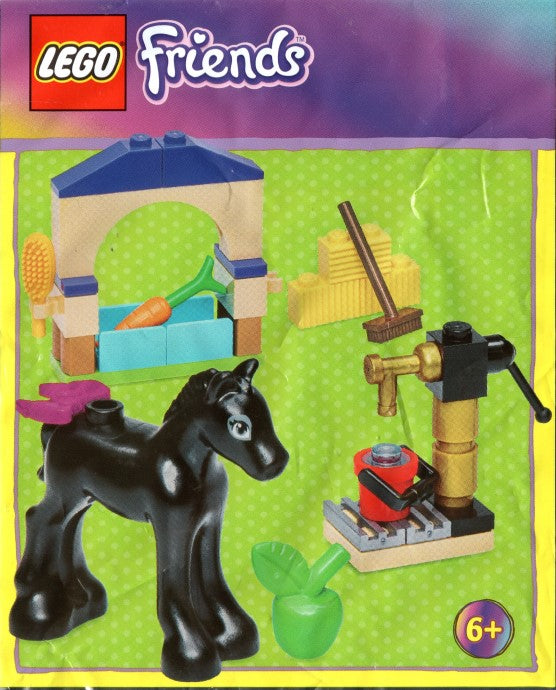 Cute Foal with Feeding Station foil pack
