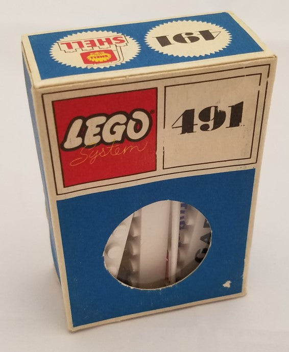 Shell Station Brick and Sign