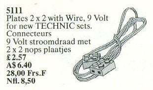 9V Wire (128cm)