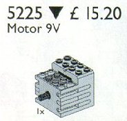 9V Motor with Gear Reduction