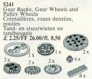 Gear Rack and Wheels