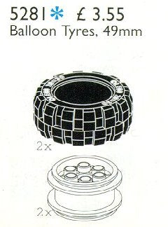 Balloon Tires (49.6 mm)