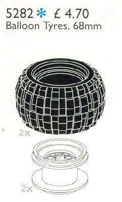 Balloon Tires (68.8 mm)