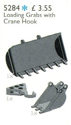 Loading Grabs with Crane Hook